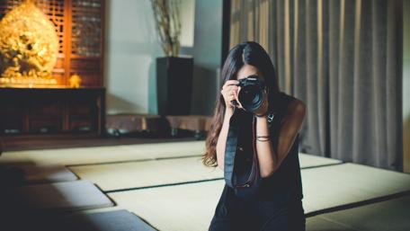 Capturing Life's Moments with a Camera wallpaper