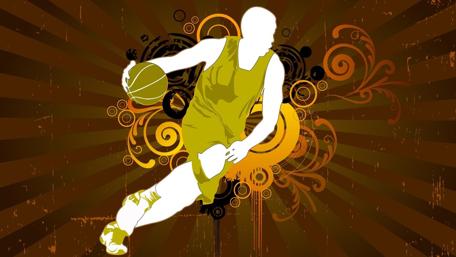 Basketball Art in Action wallpaper