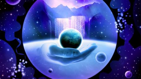 Cosmic Realm of Enchantment wallpaper
