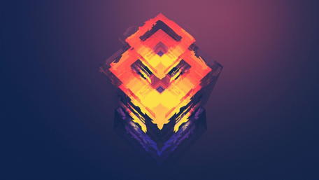 Radiant Geometric Symmetry wallpaper