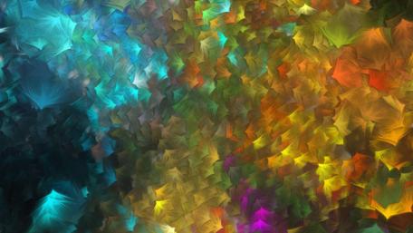 Vibrant Abstract Color Spectrum wallpaper