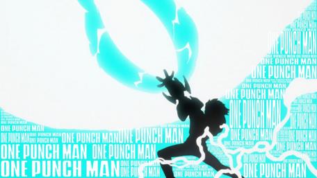 Genos in Action from One Punch Man wallpaper