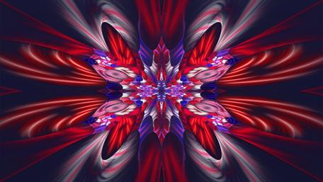 Vibrant Kaleidoscope of Colors and Shapes wallpaper