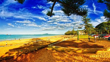 Serene Beachside Bliss wallpaper