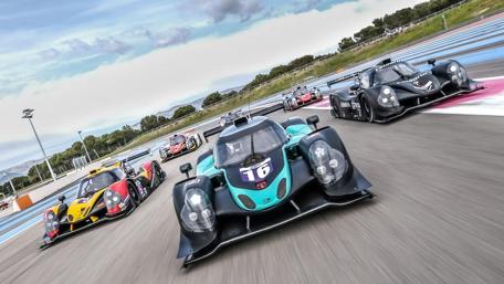 High-Speed Thrills on the Race Track wallpaper