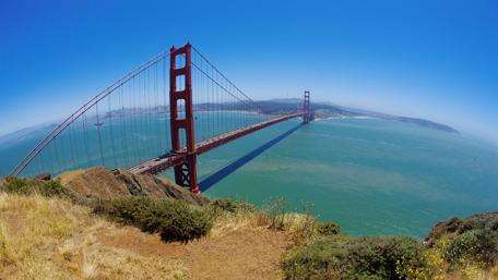 Golden Gate Bridge Panorama wallpaper