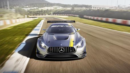 Mercedes AMG Racing at Full Throttle wallpaper