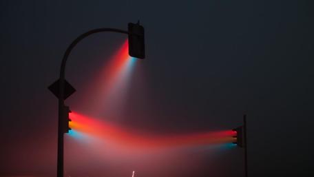 Vibrant Night Lights in the City wallpaper