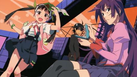 Monogatari Series Anime Art wallpaper