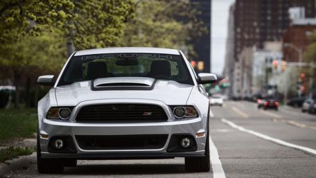 Sleek Performance of a Roush Mustang wallpaper