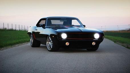 Classic Black Vintage Car Wallpaper wallpaper