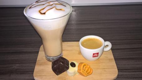 Coffee Bliss with Delights and Treats wallpaper