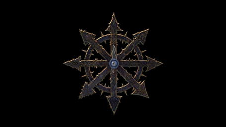 Intricate Chaos Star Design Wallpaper wallpaper