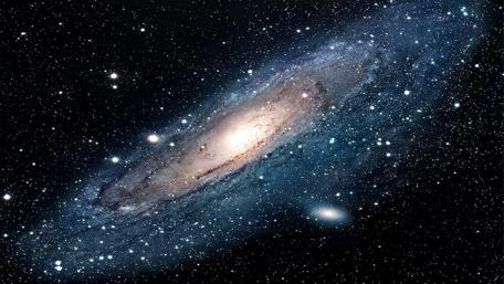 Galactic Spiral Majesty wallpaper