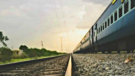 Sunset Journey on Indian Rails wallpaper