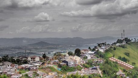 Serene Cityscape of Buena Vista, Colombia wallpaper