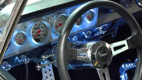 Muscle Car Dashboard in High Definition wallpaper