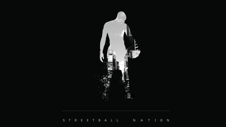 Streetball Nation Silhouette wallpaper