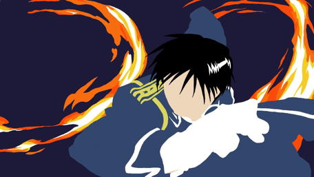 Flames of Alchemy Enfold in Darkness wallpaper