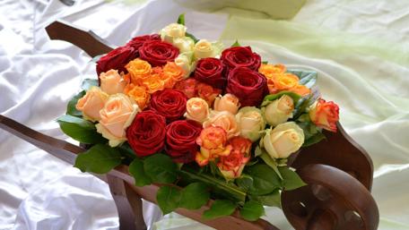 Vibrant Floral Arrangement in 4K Quality wallpaper