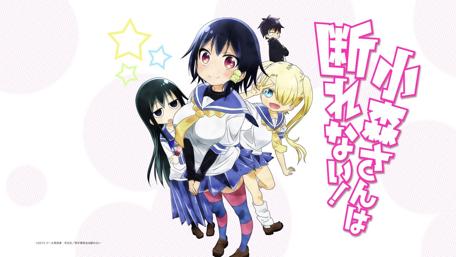 Colorful Anime Characters in School Uniforms wallpaper