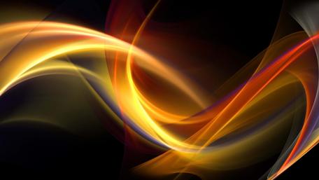 Vibrant Flow of Colorful Lights wallpaper