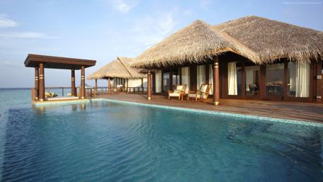 Serene Summer Retreat by the Water wallpaper