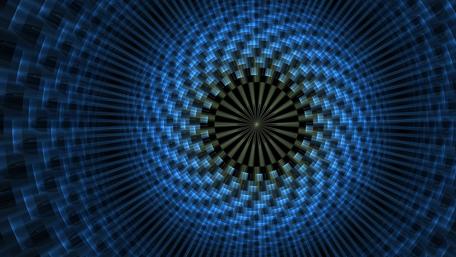 Ethereal Blue Illusion wallpaper