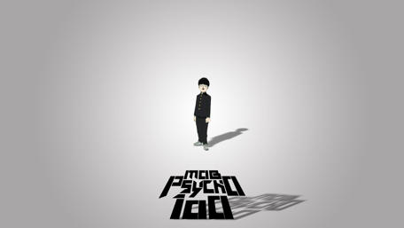 Mob Psycho 100 Minimalist Wall Art wallpaper