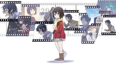 Echoes of the Past in Red Scarf wallpaper
