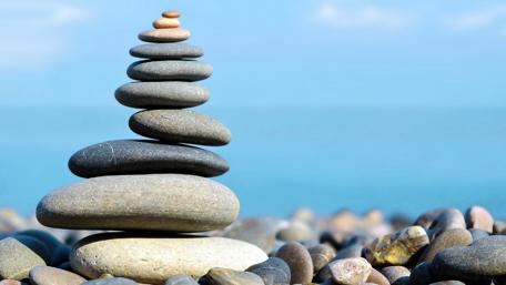 Serenity in Stone Balance wallpaper
