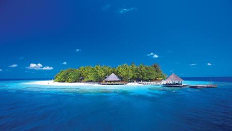 Exotic island wallpaper