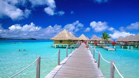 Tropical Paradise Retreat Awaits You wallpaper