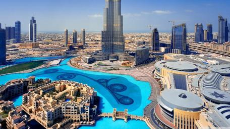 Stunning Aerial View of a Modern City Landscape wallpaper