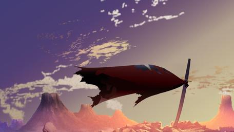 Epic Sunset Silhouette of TTGL's Iconic Flag wallpaper