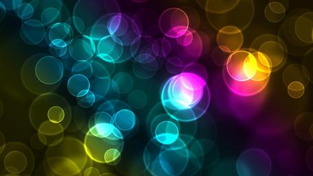 Vibrant Bokeh Bliss in Colorful Hues wallpaper