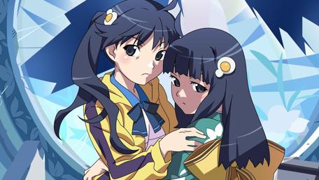 Sisterly Bonds in Monogatari Series Wallpaper wallpaper