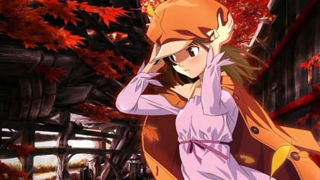 Autumn Whisper in a Monogatari World wallpaper