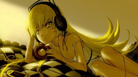 Musical Escape in Monogatari Series wallpaper