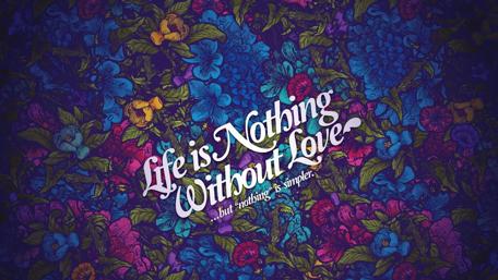Life's Essence in Vibrant Blooms wallpaper