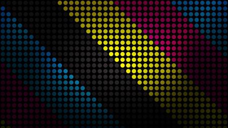 Vibrant Dots in Motion wallpaper