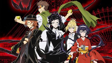 Mysteries Unfold in Bungo Stray Dogs Panorama wallpaper