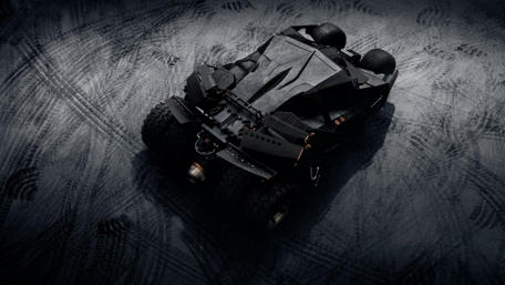 The Dark Knight's Ride wallpaper
