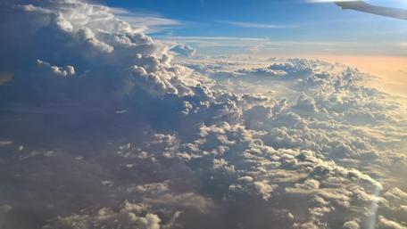 Beautiful Sky High Above the Clouds wallpaper