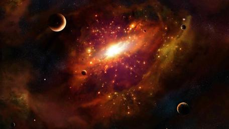 Galactic Wonders Across the Universe wallpaper