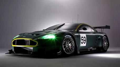 Sleek Racing Machine in Action wallpaper