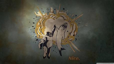 Epic Shark Encounter for Laughs Everywhere wallpaper