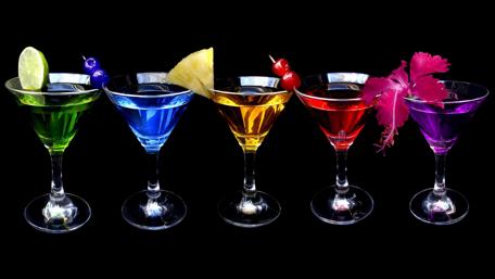 Colorful Cocktail Delight in 4K wallpaper