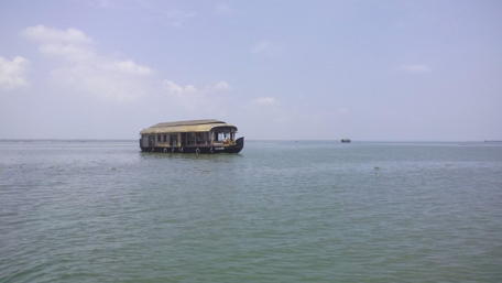 Serenity on the Waterway wallpaper