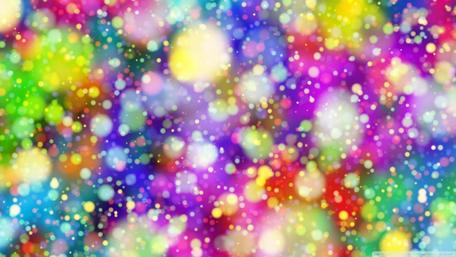 Vibrant Bokeh Colorful Display wallpaper
